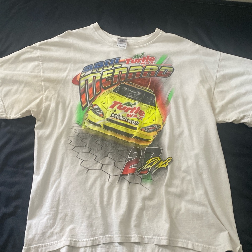 NASCAR tee size Xl